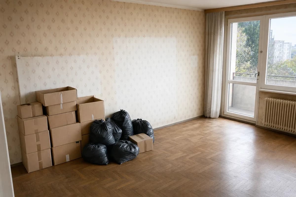 Opróżnianie mieszkania z rzeczy i mebli — likwidacja mieszkań ze spadku i przed sprzedażą, Reefa Kraków i Katowice