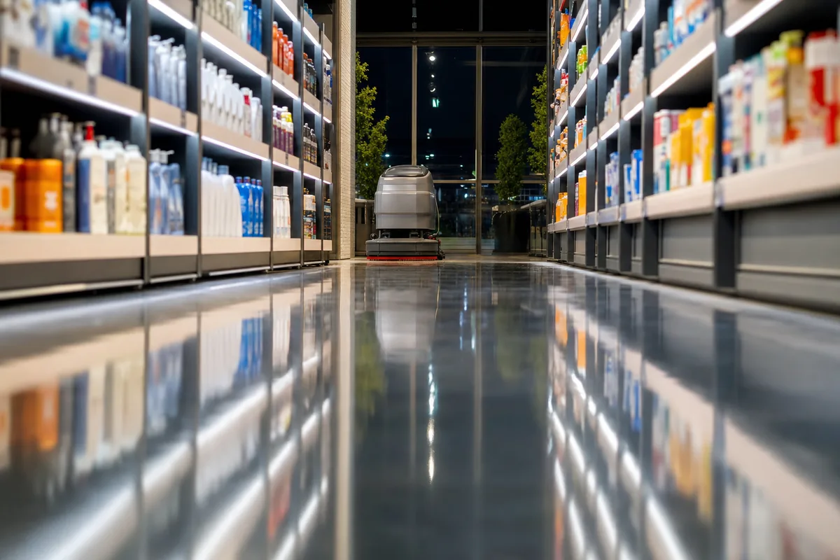 Sprzątanie sklepów w Krakowie i Katowicach — Reefa nocny serwis galerii handlowych, butików i sklepów spożywczych (HACCP)