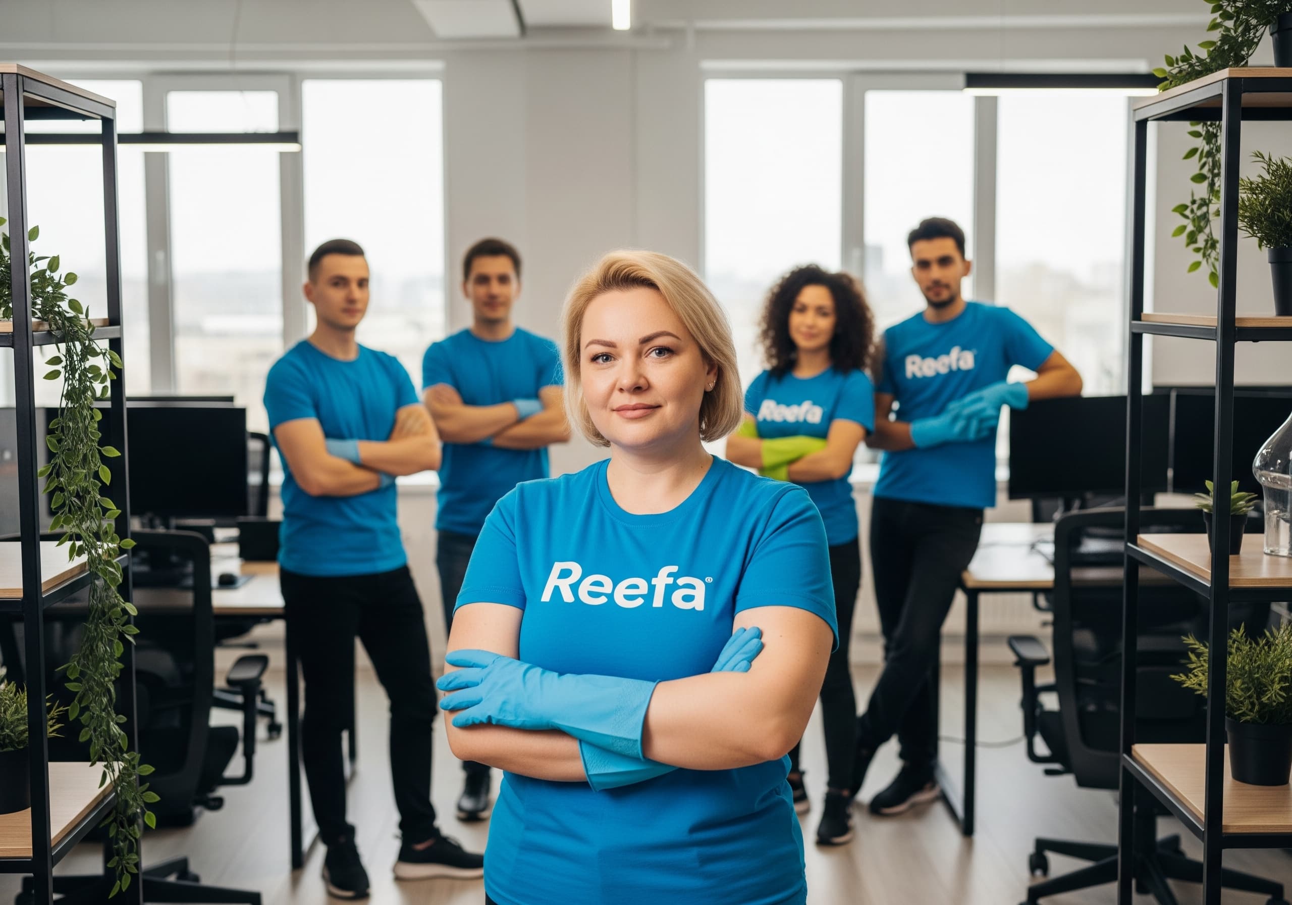 Reefa team in office
